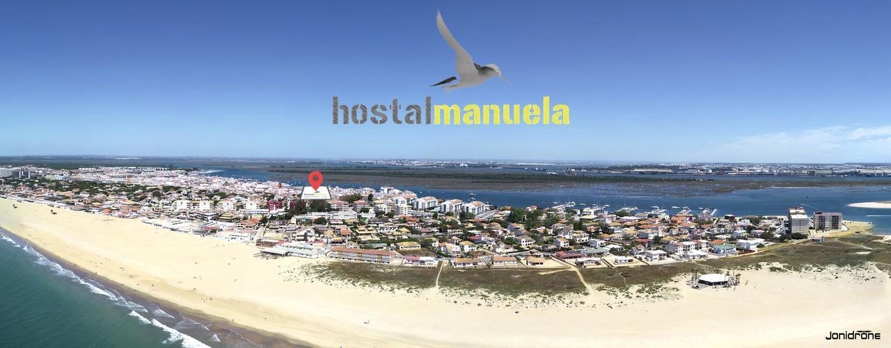 Hostal Manuela Punta Umbria Bagian luar foto